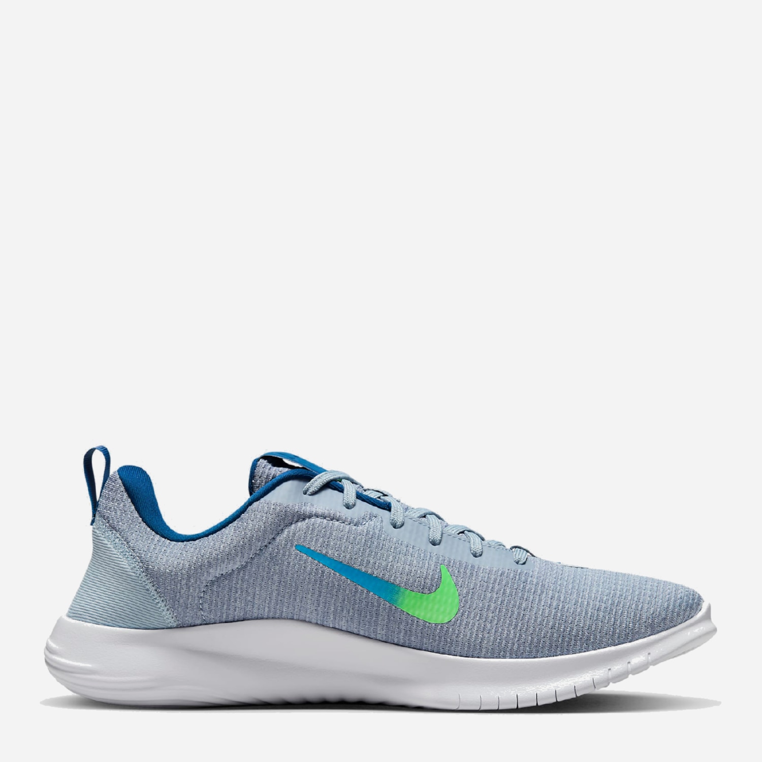 Акция на Чоловічі кросівки для бігу Nike Flex Experience Rn 12 DV0740-400 47.5 (13US) 31 см Lt Armory Blue/Star Blue-Ashen Slate от Rozetka