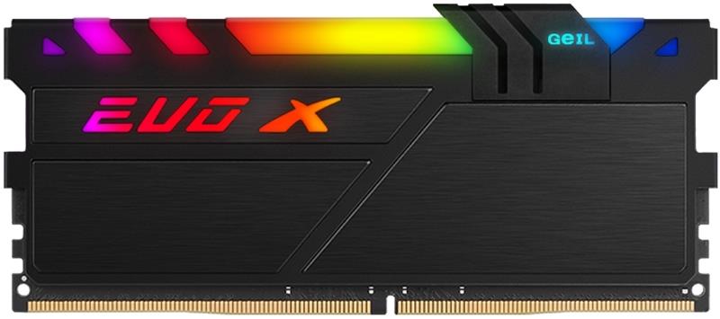 

Модуль памяти DDR4 8GB/3000 Geil EVO X II Black RGB LED (GEXSB48GB3000C16ASC)