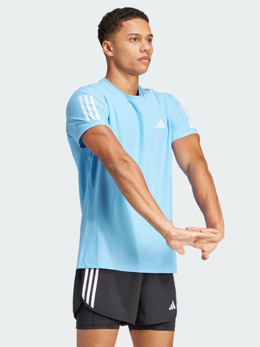 Акція на Футболка чоловіча Adidas OTR B TEE IN1513 S Seblbu від Rozetka