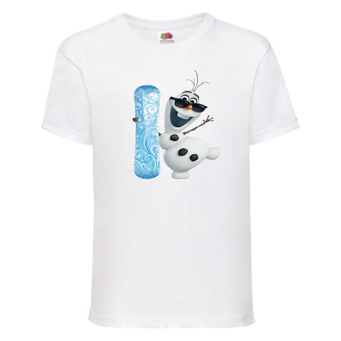 

Футболка детская Холодное сердце 003 (Frozen) белая (FRH wh 003) 128 см