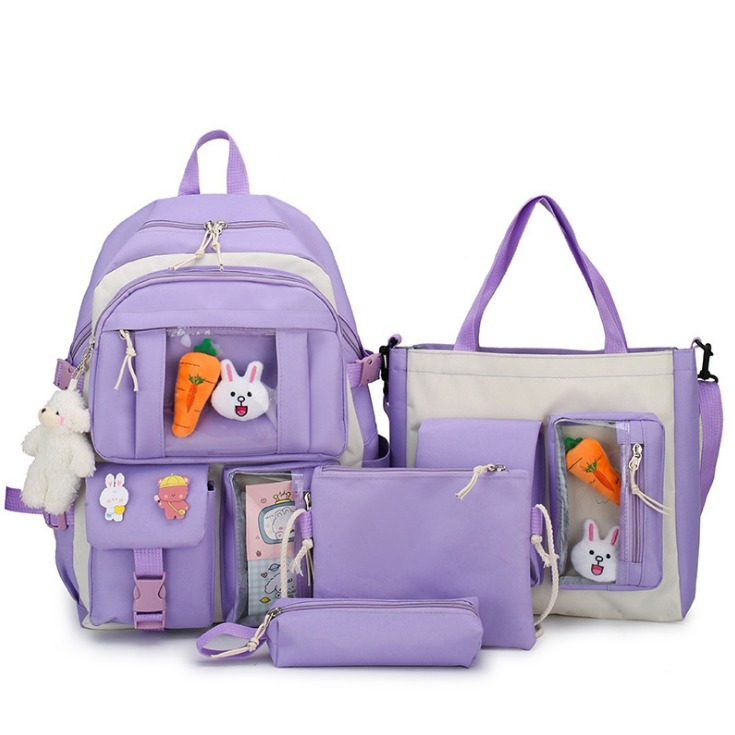 Рюкзак детский для девочек / Рюкзак школьный для первоклассницы / Ранец портфель для школьников