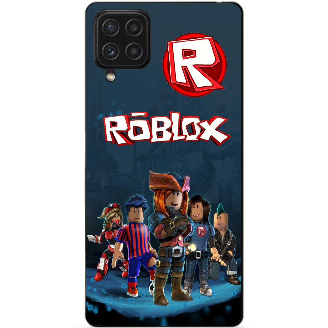 Чехол силиконовый бампер Candy для Huawei P40 Lite с рисунком Roblox ...
