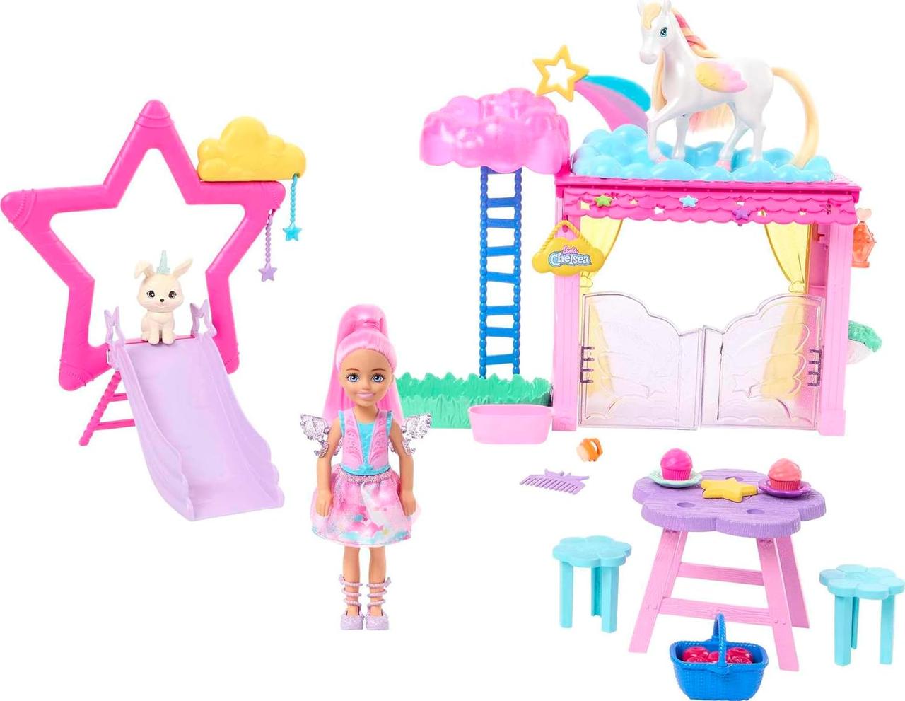 Игровой набор Барби Челси Пегас Barbie A Touch of Magic Chelsea Small Doll  and Pegasus – фото, отзывы, характеристики в интернет-магазине ROZETKA от  продавца: Gotta Dolls | Купить в Украине: Киеве, Харькове,