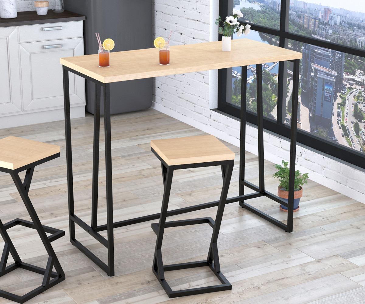 

Барный стол BS-125 Loft Design Дуб Борас