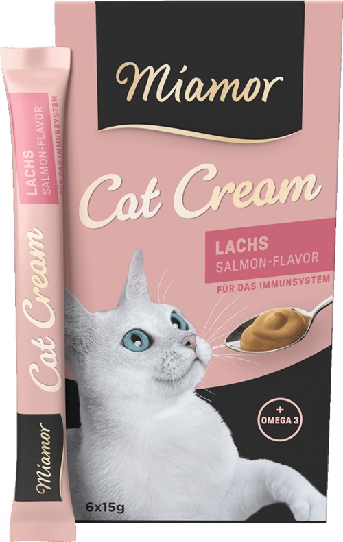 Miamor Cat Snack Lachs Cream 90