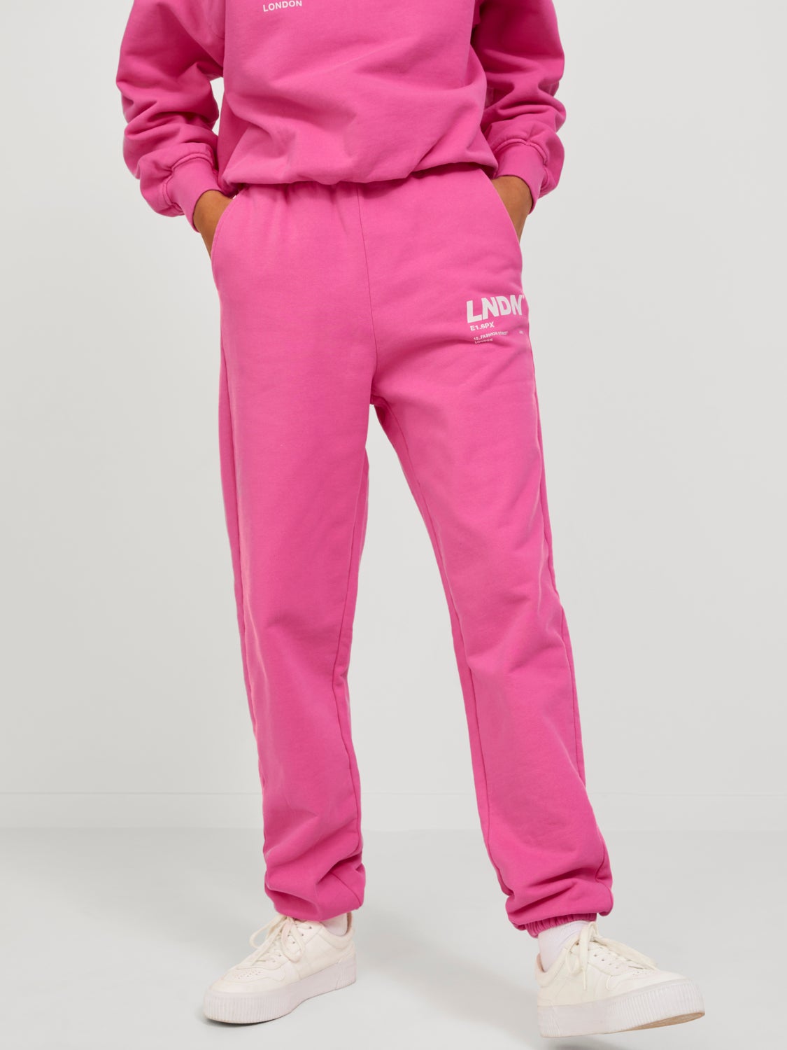 Акція на Спортивні штани жіночі JJXX XAZ442785QYNU S Рожеві від Rozetka