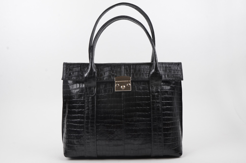 

Женская кожаная сумка GIORNO черная 2010964