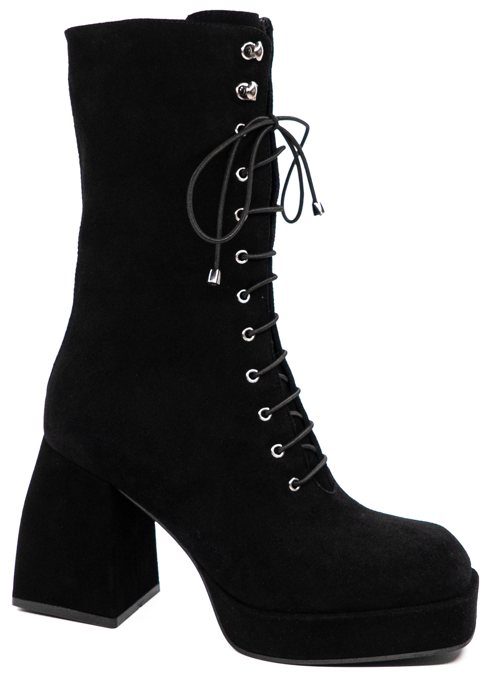 

Замшевые ботильоны LOTTINI 775-3658 размер 37 Черный