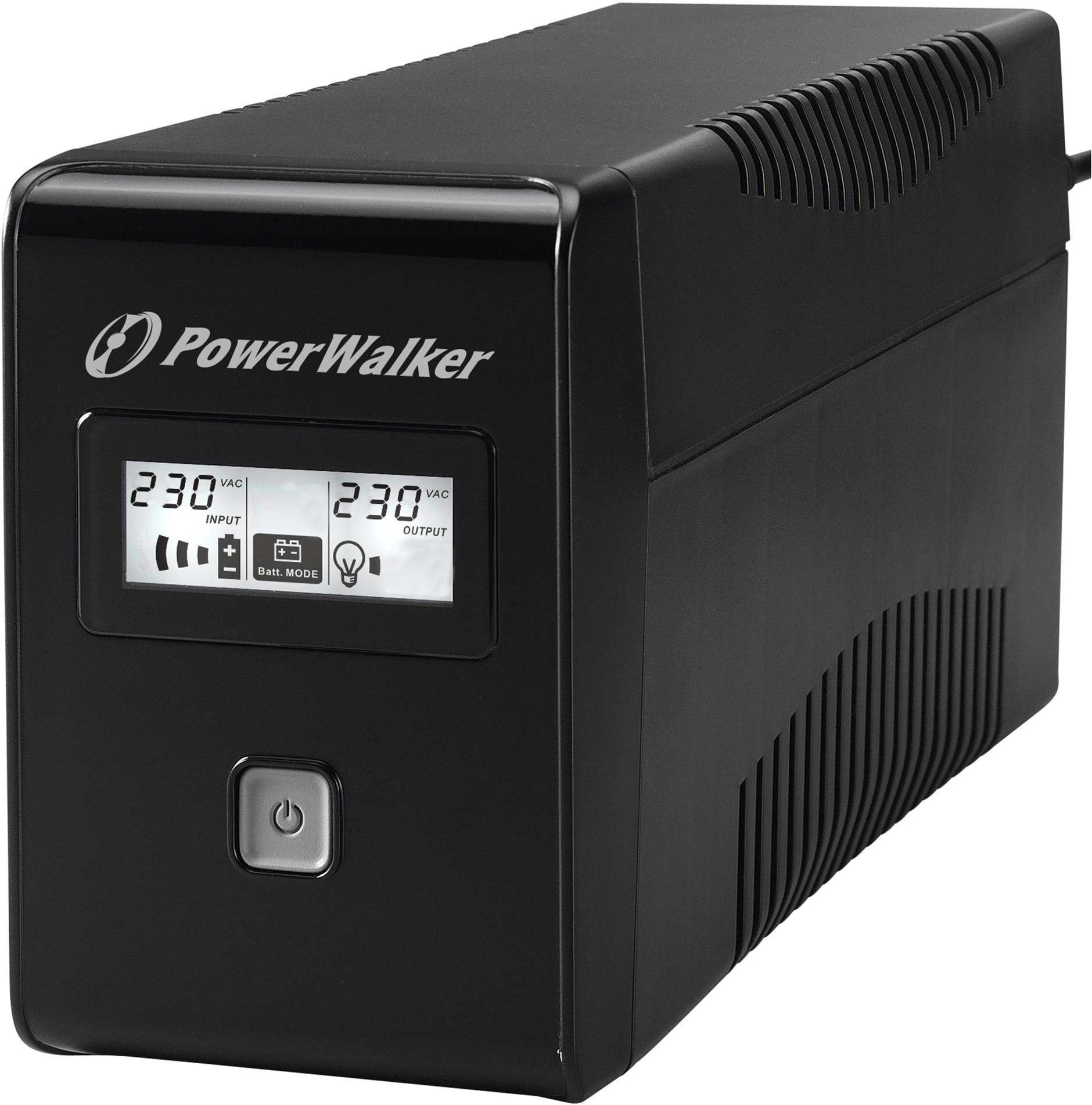 Источник бесперебойного питания PowerWalker VI LCD 850VA (480W) Black ...