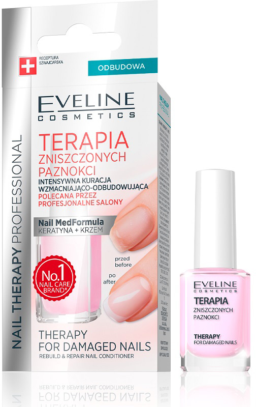 Укрепитель Eveline Cosmetics Nail Therapy Professional укрепляющая и ...