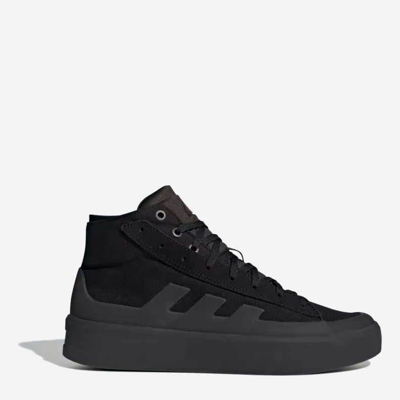 Акція на Чоловічі кеди високі Adidas Znsored Hi GZ2292 46.5 (11.5UK) 28.8 см Чорні від Rozetka