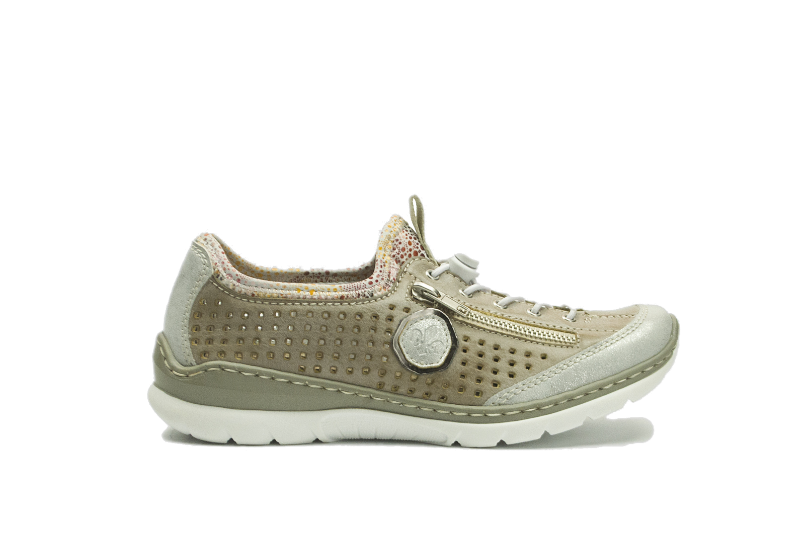

Туфли женские Rieker 39 бежевый (L3296-80/39/ЦО0005621)