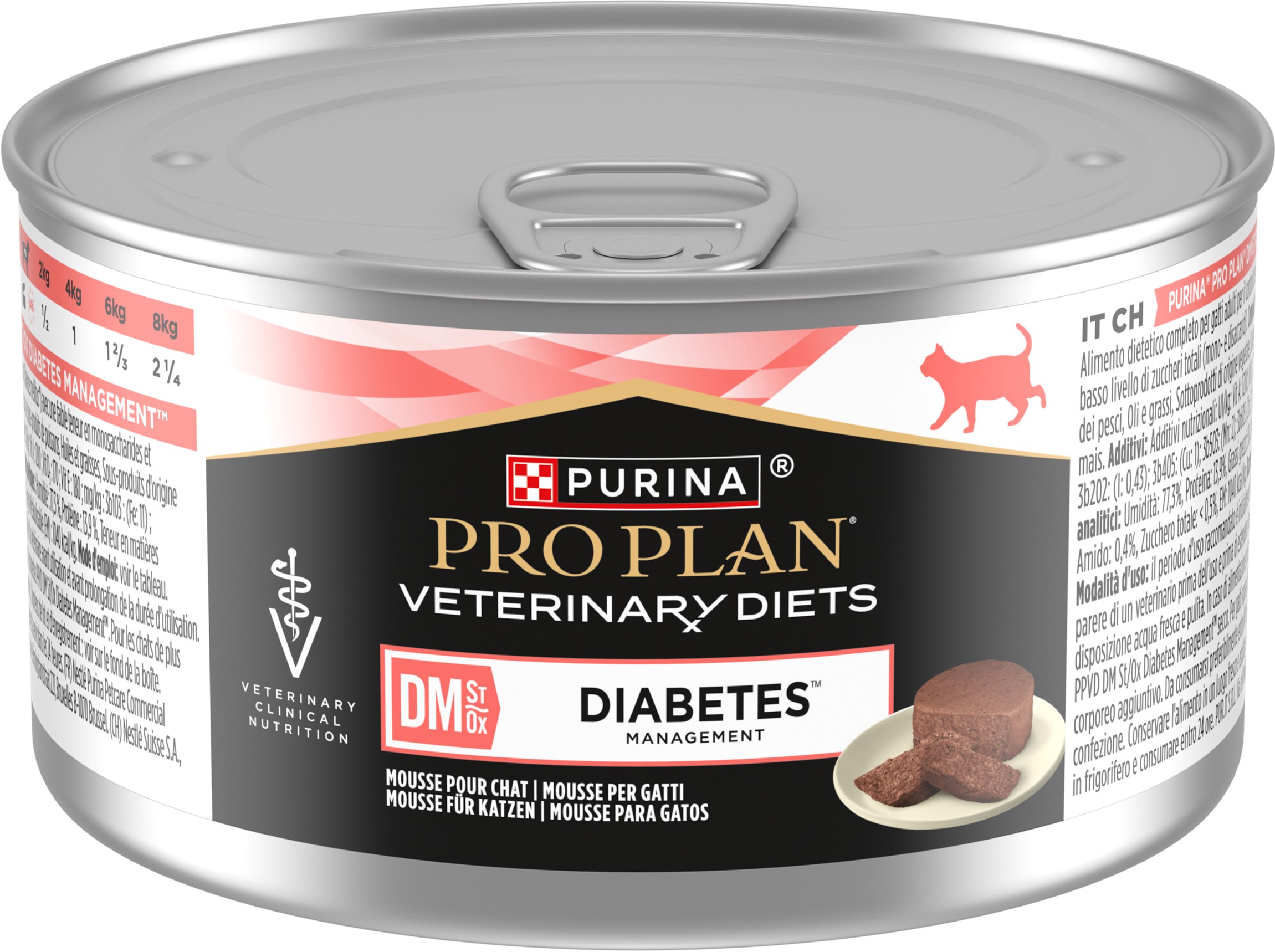 Влажный диетический корм Purina Pro Plan DM ST/OX Diabetes Managment ...