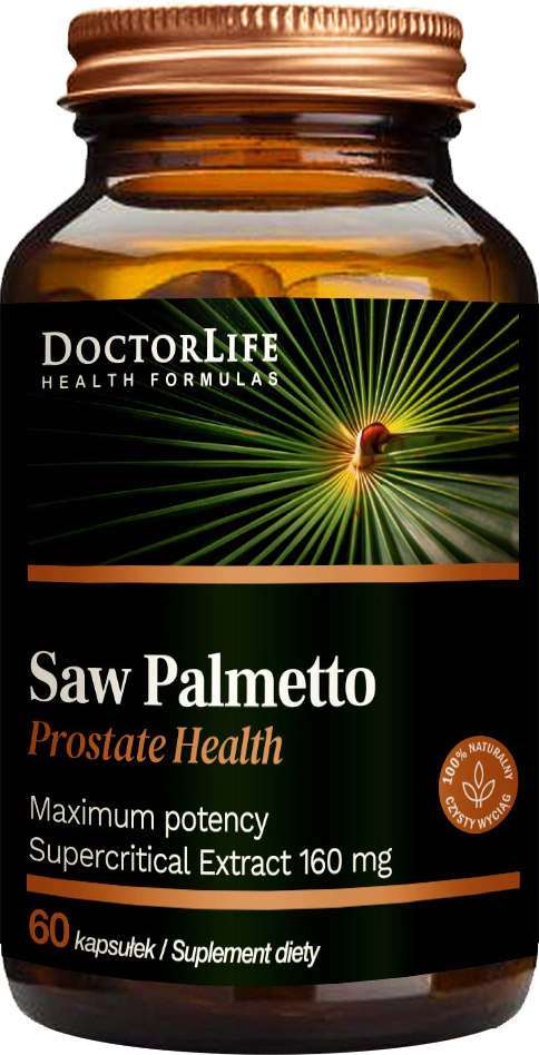 Пищевая добавка Doctor Life Saw Palmetto экстракт плодов пальмети 160 ...