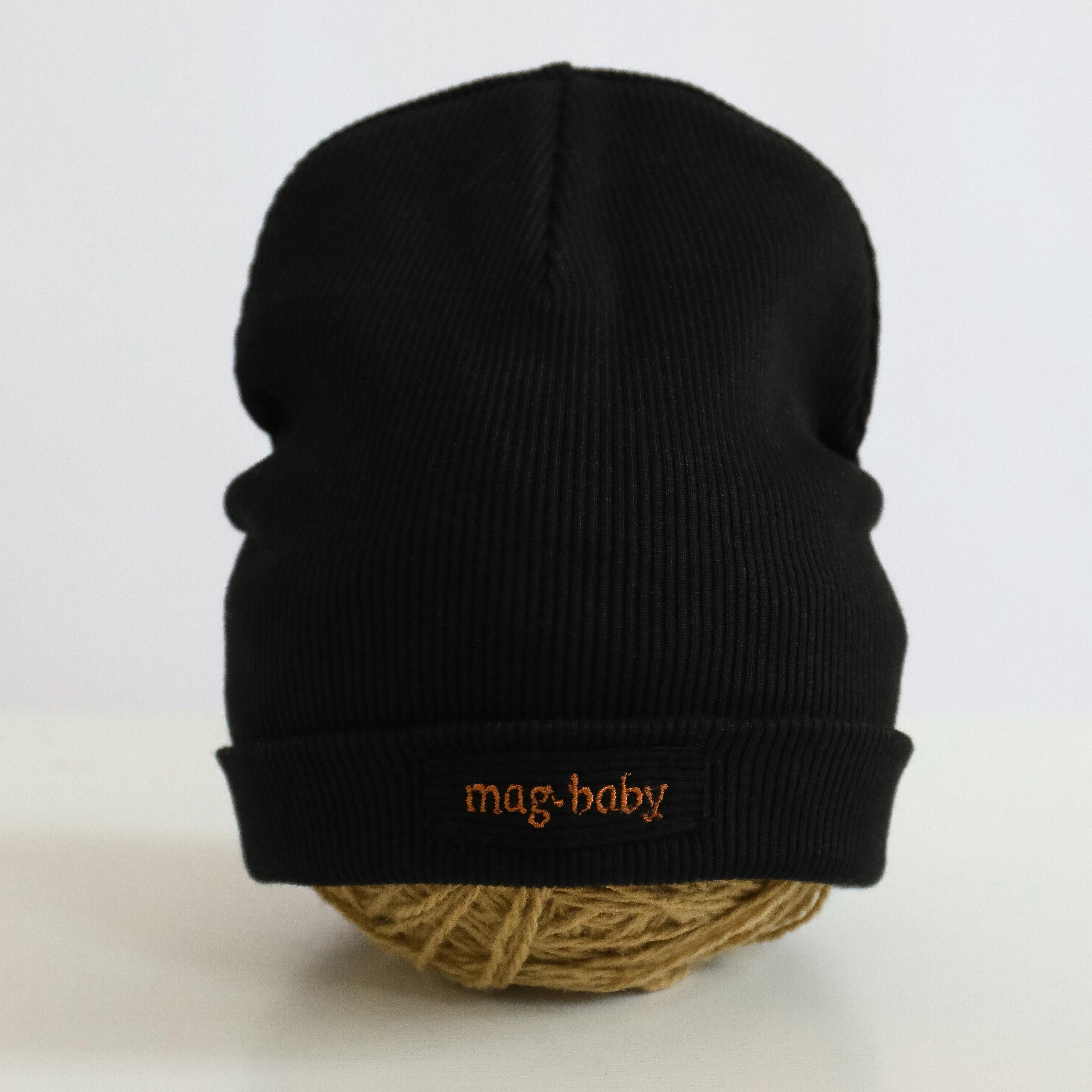 Акція на Дитяча демісезонна шапка-біні MagBaby Felix 108096 46-50 Чорна від Rozetka