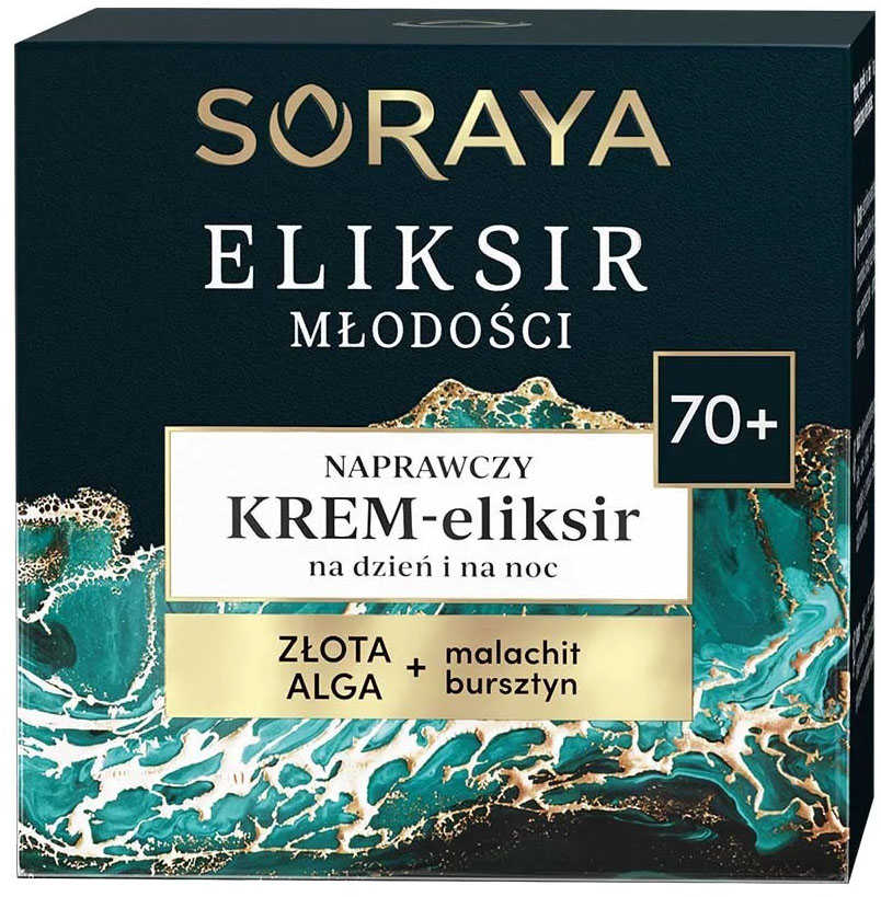 Крем-эликсир для лицаSoraya Эликсир молодости 70+ корректирующий день ...