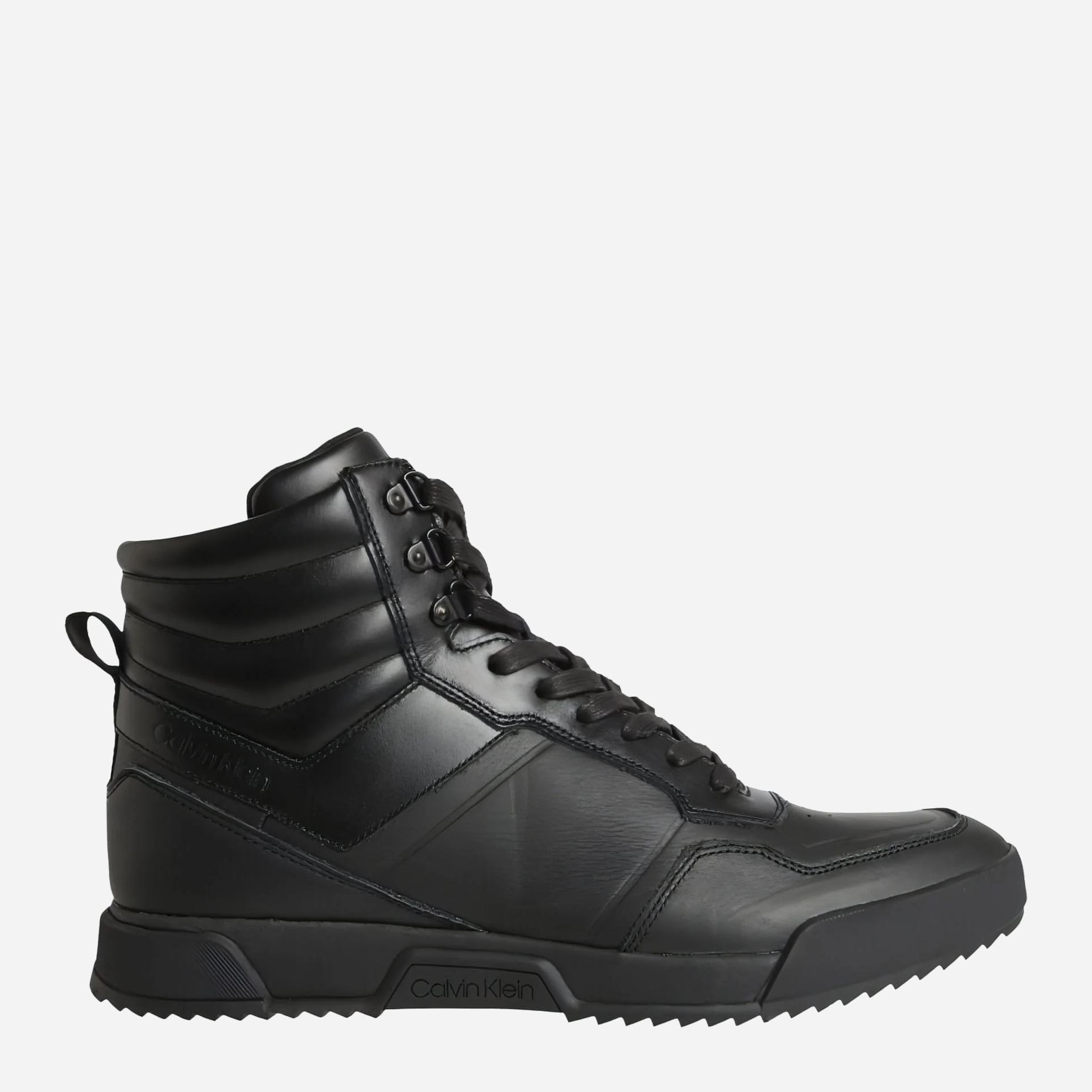 Акція на Чоловічі черевики високі Calvin Klein HM0HM008920GL 41 Чорні від Rozetka