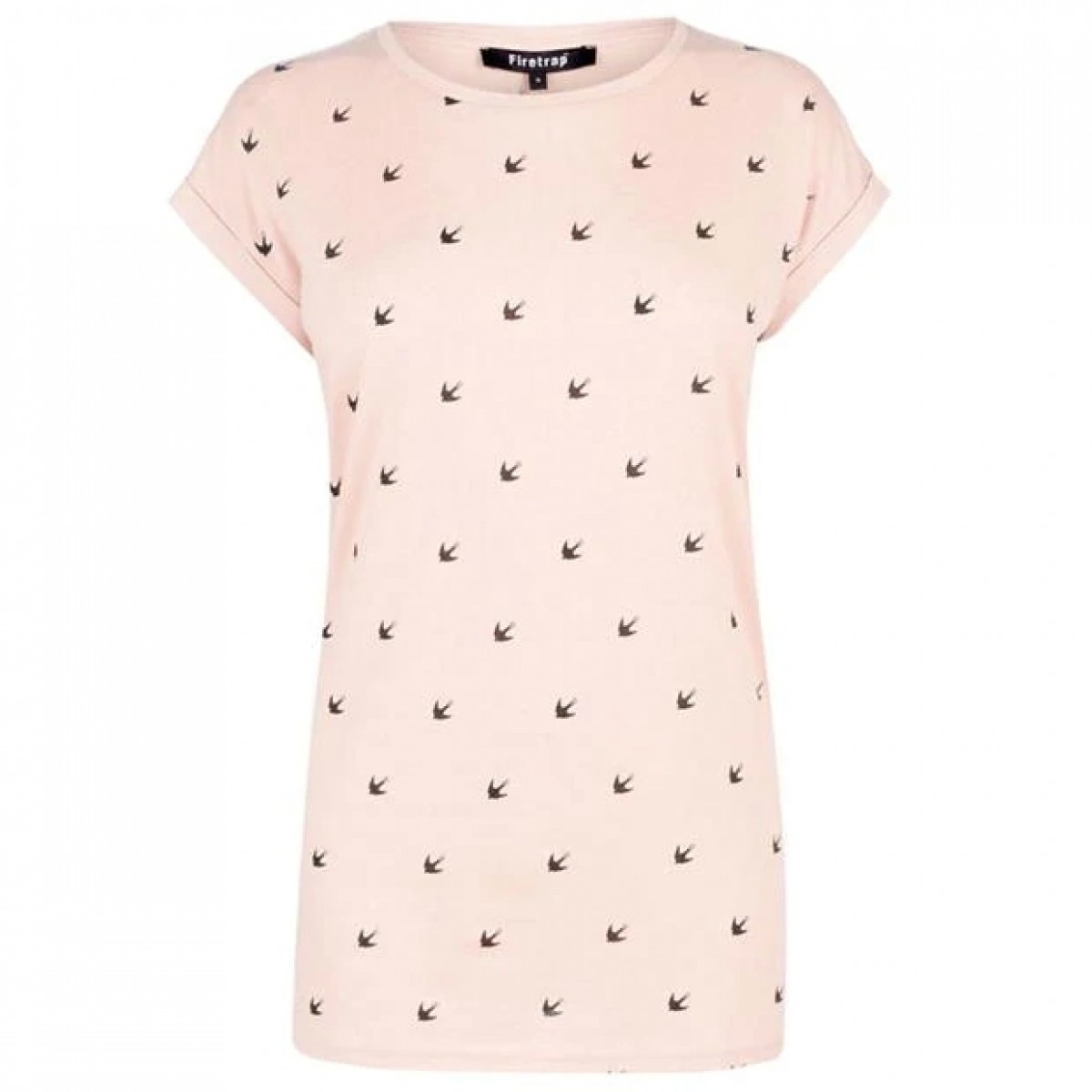 

Футболка Firetrap Print Boyfriend Blush Swallow, XS (42)