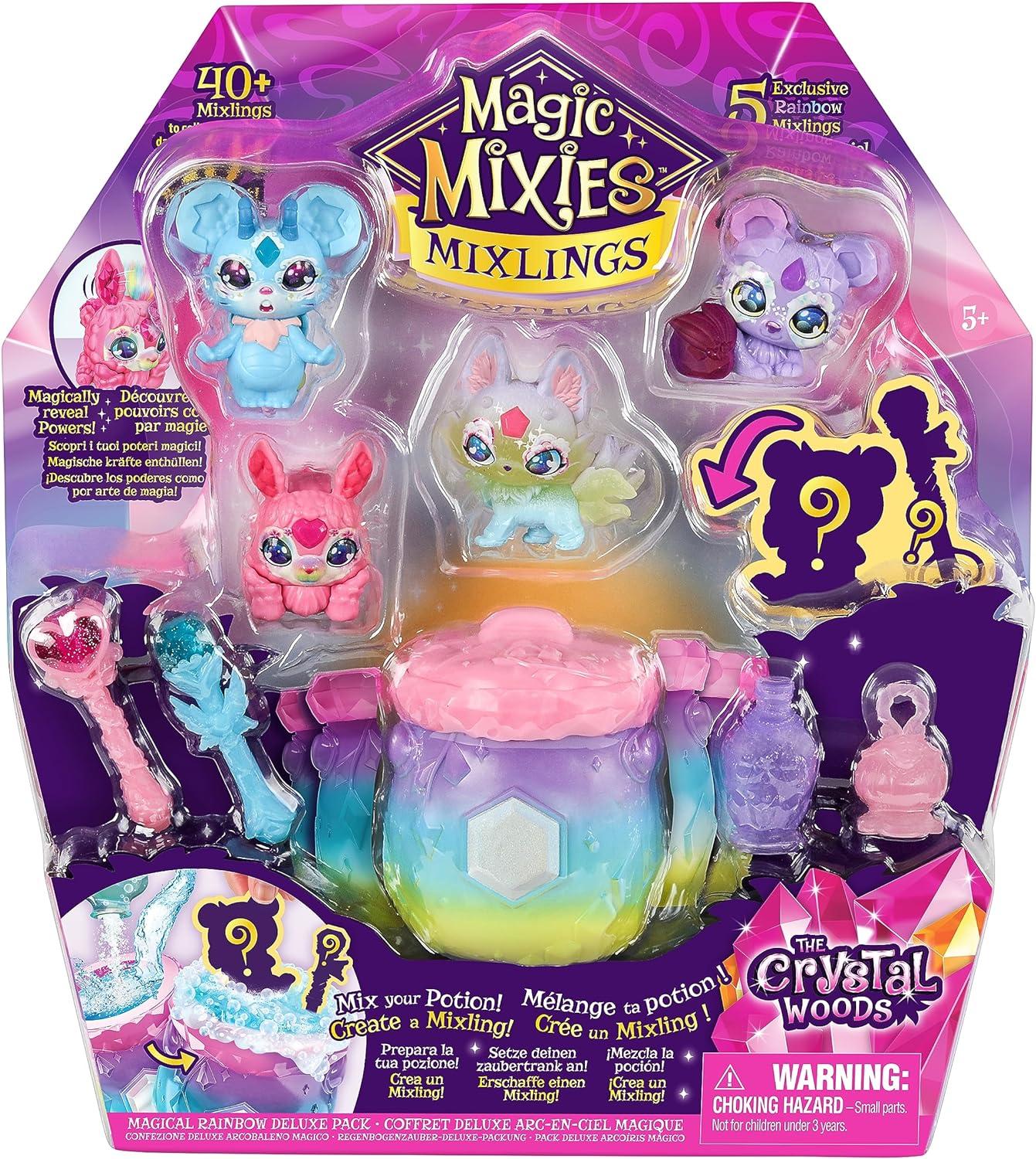 Игровой набор Magic Mixies Mixlings Magical Rainbow Deluxe Pack Волшебный  котелок с фигурками 5шт. – фото, отзывы, характеристики в интернет-магазине  ROZETKA от продавца: MiToy | Купить в Украине: Киеве, Харькове, Днепре,  Одессе,