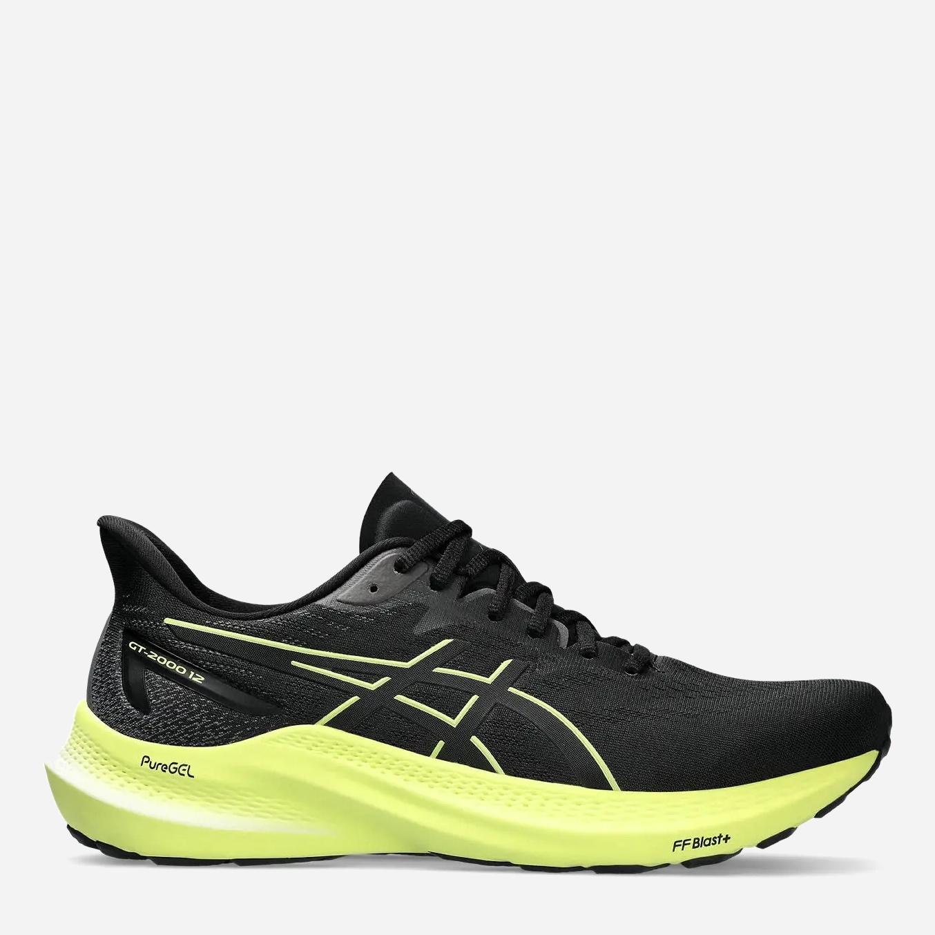 Акція на Чоловічі кросівки для бігу ASICS Gt-2000 12 1011B691-003 42.5 (9US) 27 см Чорні від Rozetka