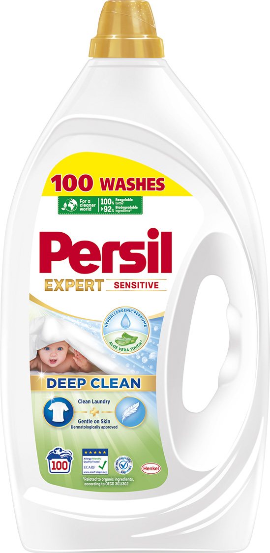 Гель для стирки Persil Expert Sensitive Deep Clean 100 циклов стирки 4. ...