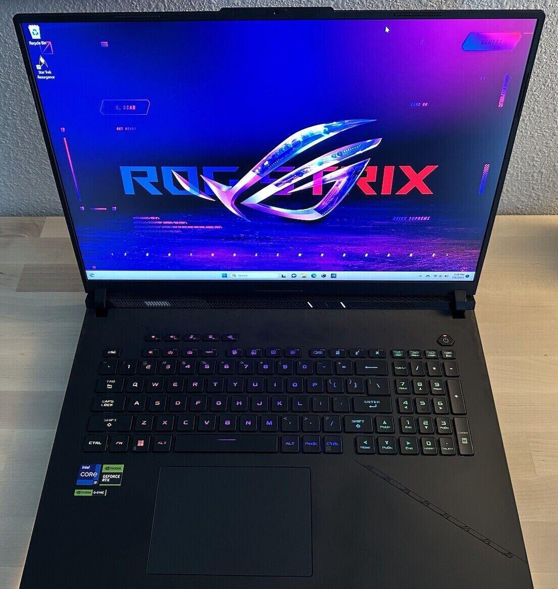 Ігровий ноутбук ASUS ROG Scar -18 Intel Core i9 / 32Гб / 2TB SSD / RTX ...