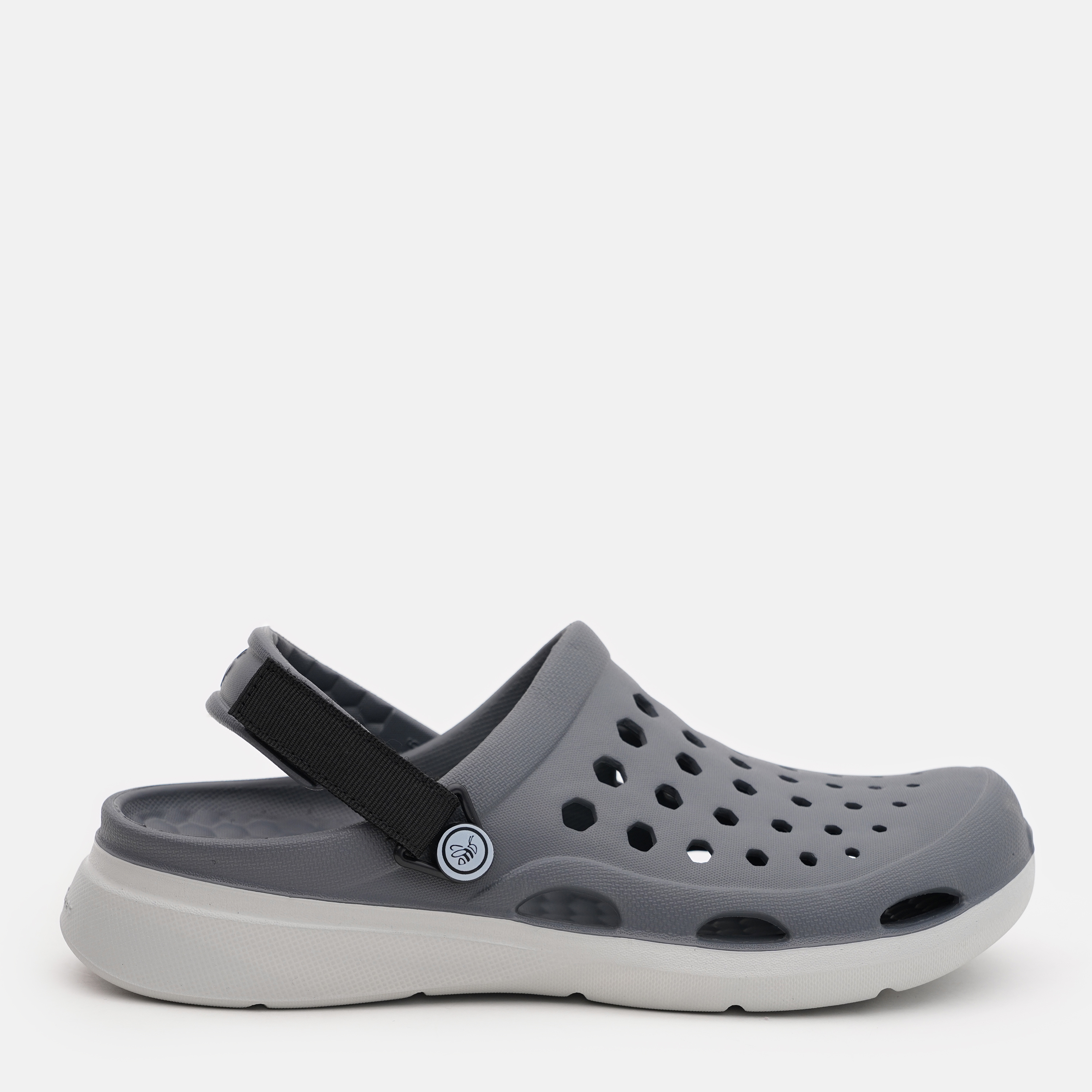 Акція на Жіночі крокси Joybees Modern Clog Charcoal/Light Grey UAMCG.CLG. 37 (W7) 23.8 см Сірі від Rozetka