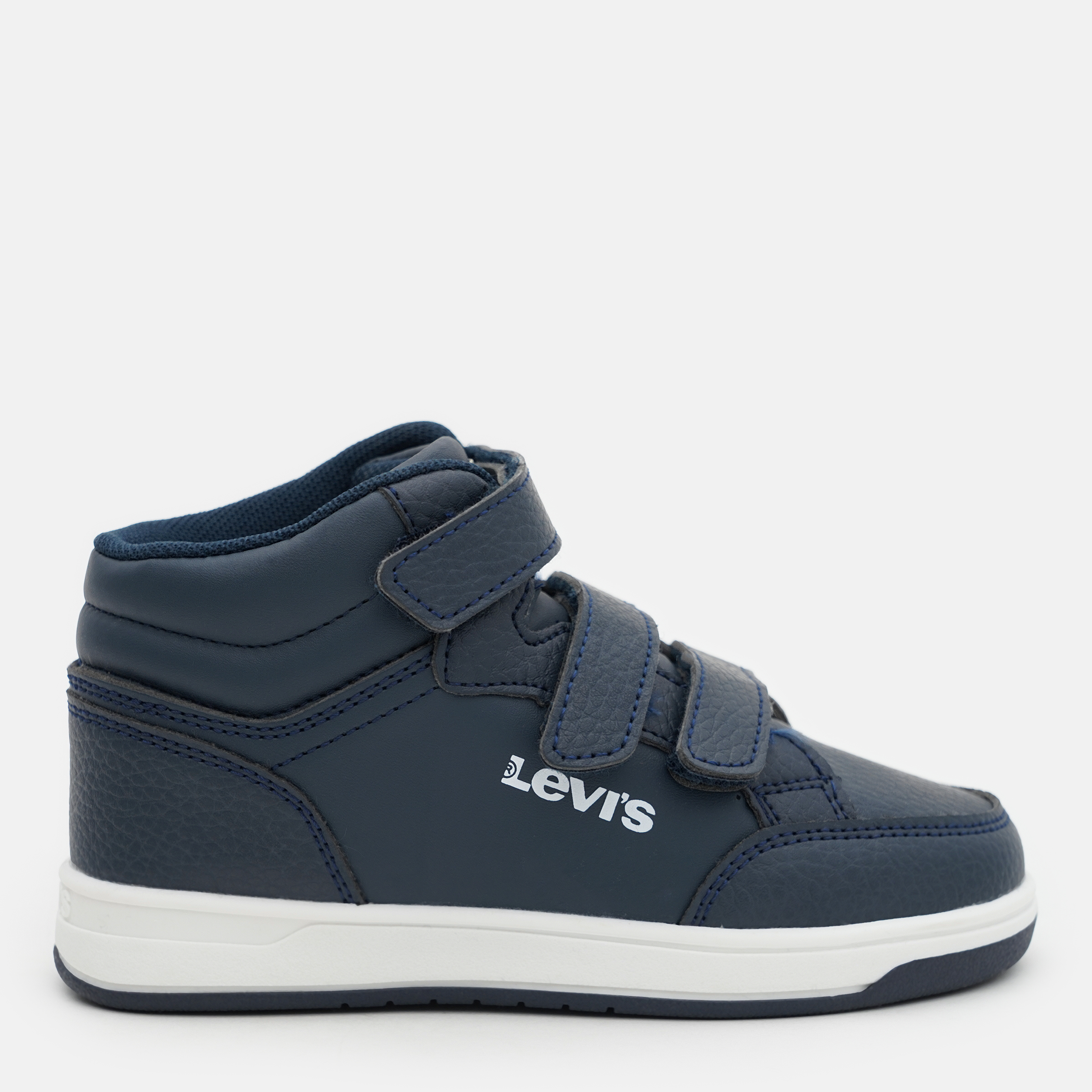 Акция на Підліткові демісезонні черевики для хлопчика Levi's Memphis VMEM0004SNAVY 0040 39 Темно-сині от Rozetka