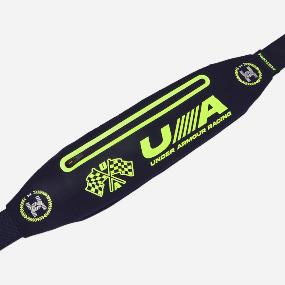 Акція на Спортивна сумка на пояс бананка Under Armour UA Flex Run Pack Belt 1376460-410 Синя від Rozetka