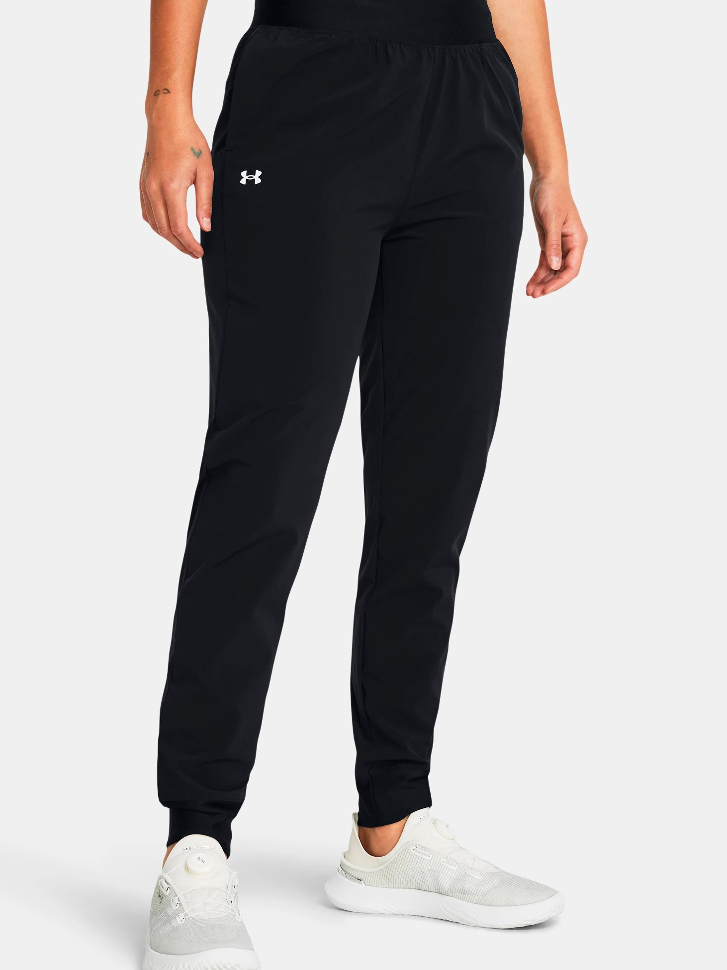 Спортивні штани жіночі Under Armour Armoursport High Rise Wvn Pnt 1382727-001 M Чорні від Rozetka на платформі USKIDKA Акція на Спортивні штани жіночі Under Armour Armoursport High Rise Wvn Pnt 1382727-001 M Чорні від Rozetka