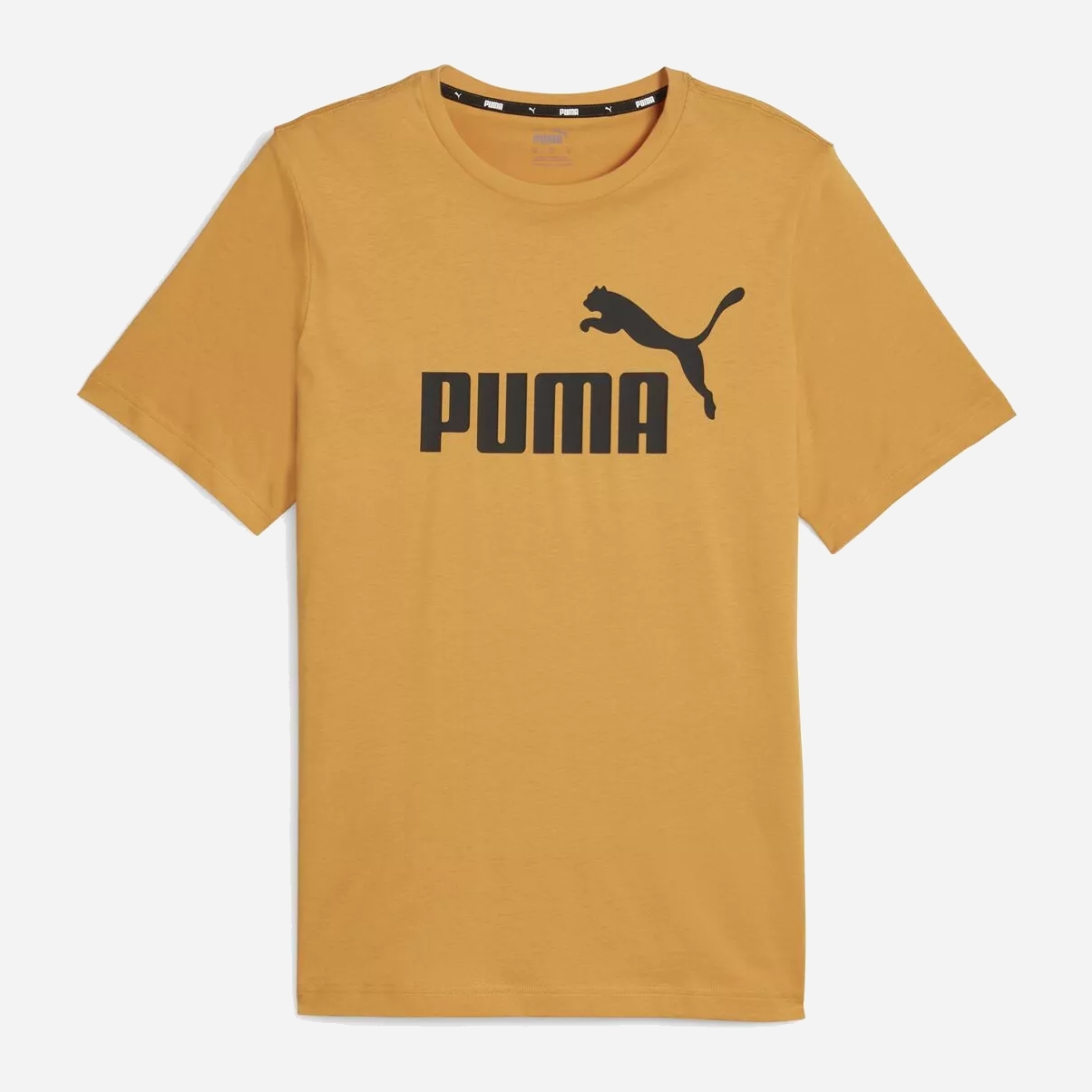 Акція на Футболка чоловіча Puma Essentials Foundation 58666795 2XL Жовта з принтом від Rozetka