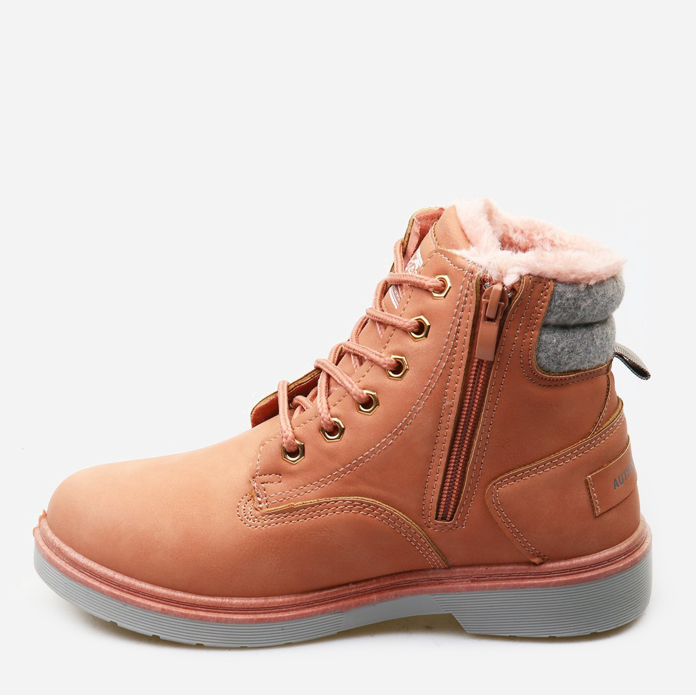 Акція на Жіночі зимові черевики високі MTP VNV-1449-Pink 37 23.5 см Рожеві від Rozetka