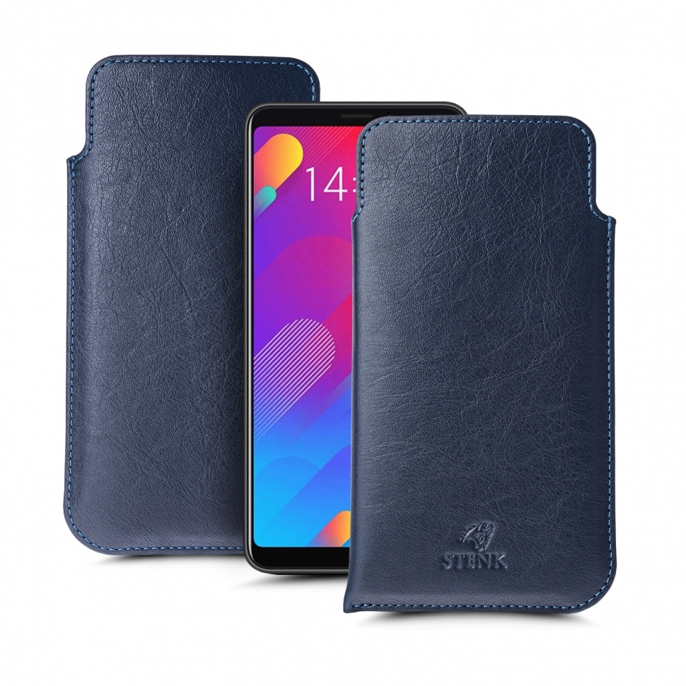 

Футляр Stenk Elegance для Meizu M8 lite Синий