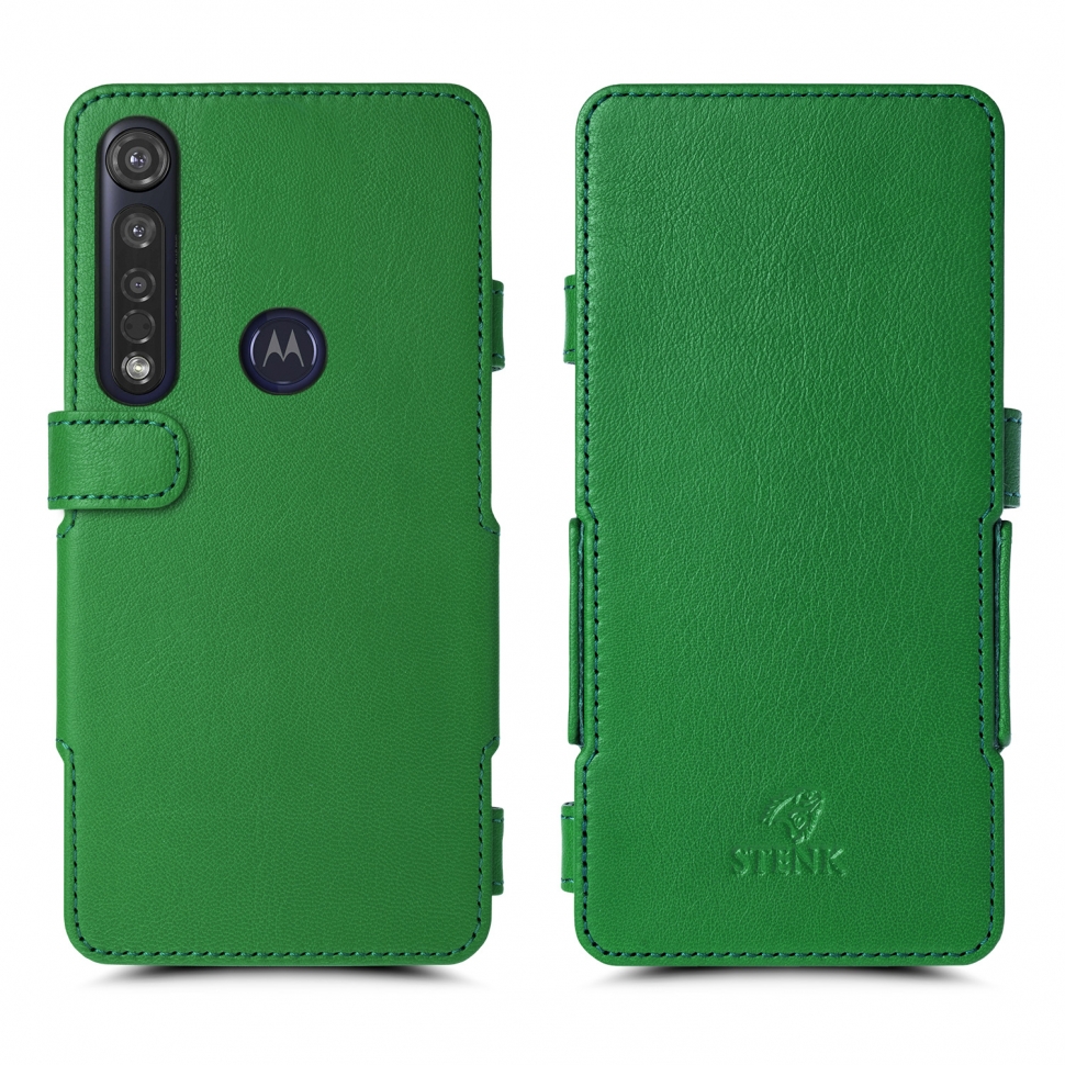 

Чехол книжка Stenk Prime для Motorola Moto G8 Plus Зелёный