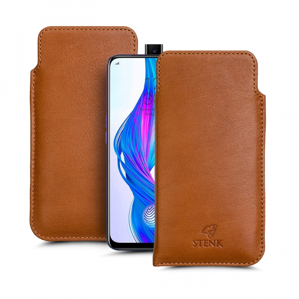 

Футляр Stenk Elegance для Realme X Camel