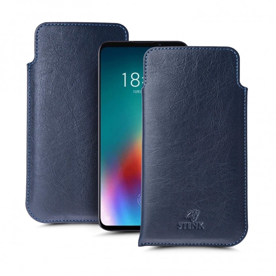 

Футляр Stenk Elegance для Meizu 16T Синий
