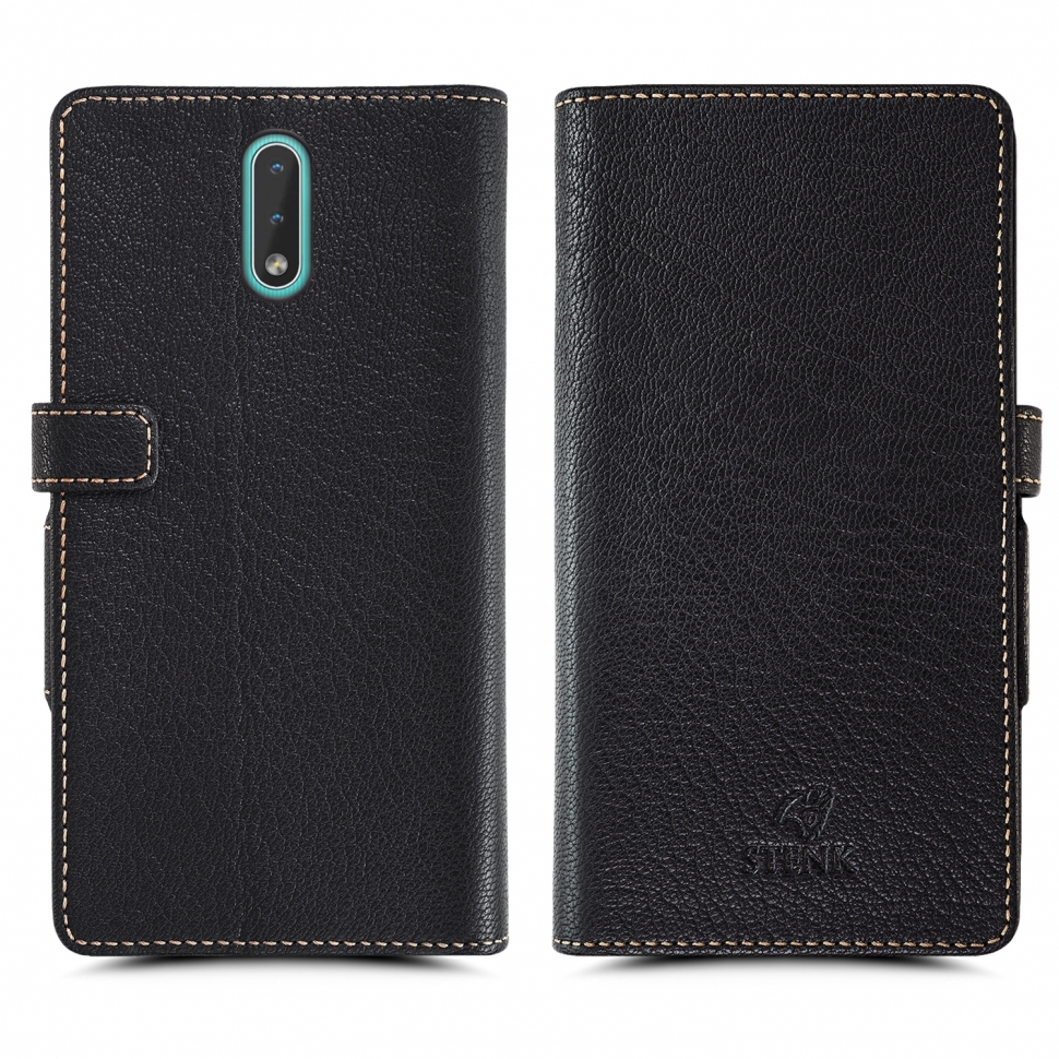 

Чехол книжка Stenk Wallet для Nokia 2.3 Чёрный