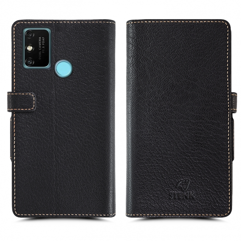 

Чехол книжка Stenk Wallet для Huawei Honor Play 9A Чёрный