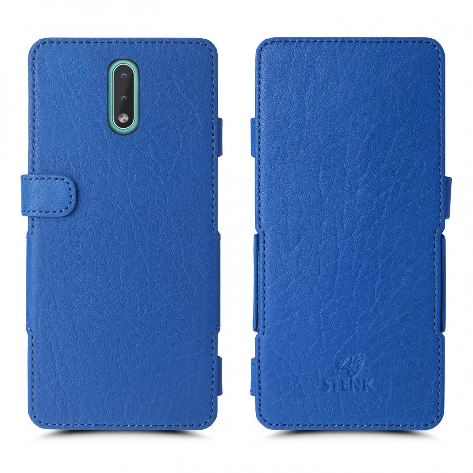

Чехол книжка Stenk Prime для Nokia 2.3 Ярко-синий