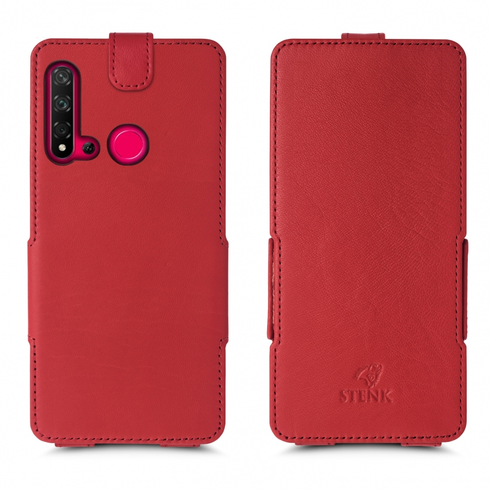 

Чехол флип Stenk Prime для Huawei P20 Lite 2019 Красный
