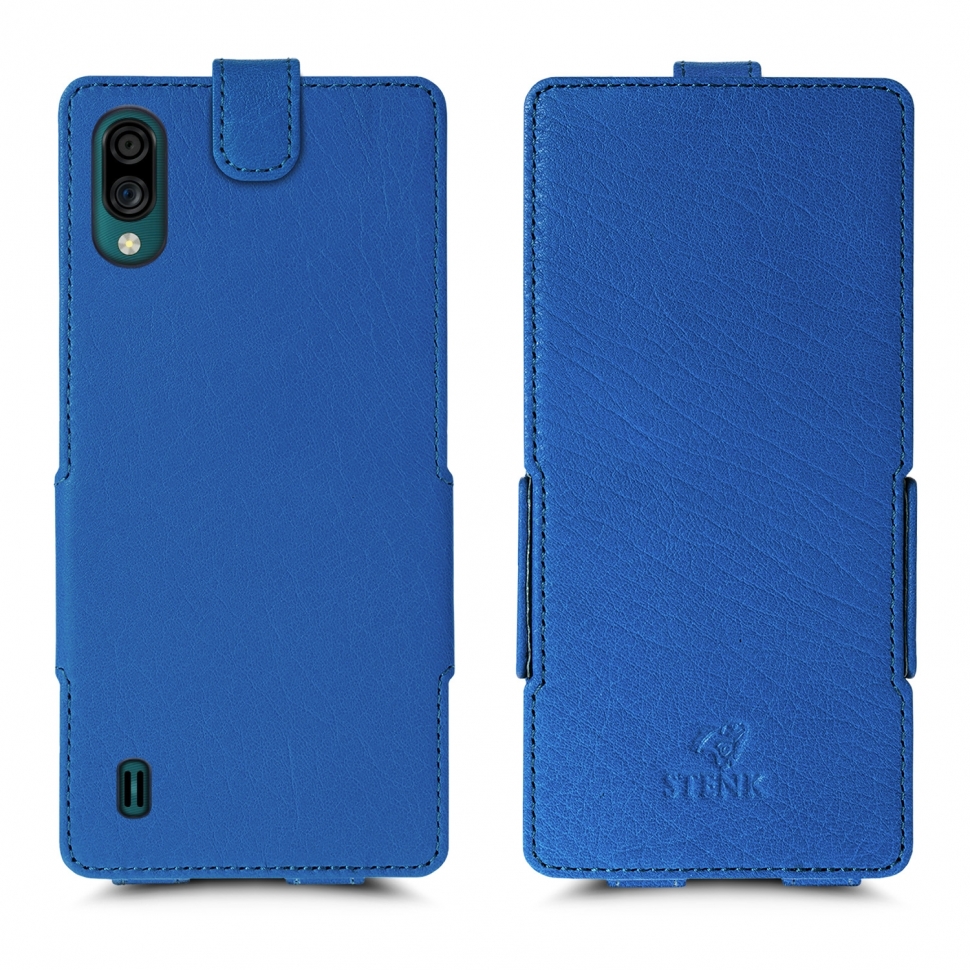 

Чехол флип Stenk Prime для ZTE Blade A5 (2020) Ярко-синий