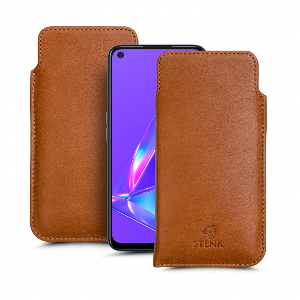 

Футляр Stenk Elegance для OPPO A72 Camel