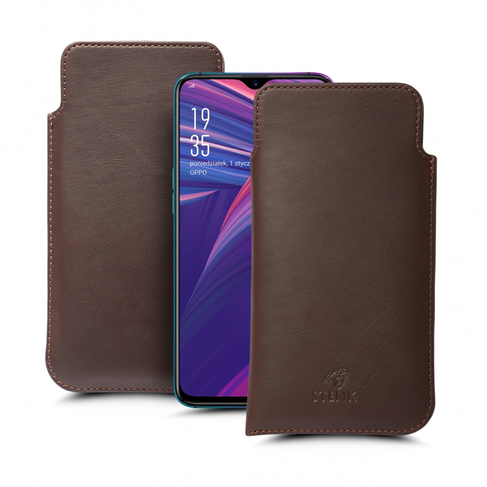 

Футляр Stenk Elegance для OPPO R17 Pro Коричневый