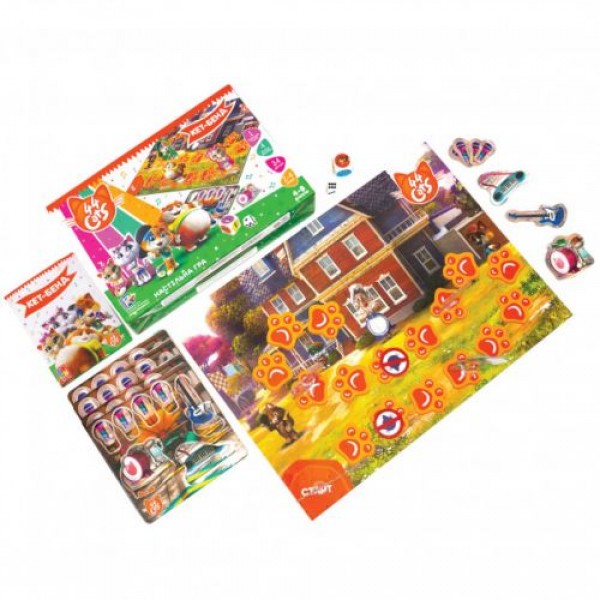 

Настольная игра "44 кота. Кэт Бенд" (укр) VT8055-16 TRG-26792