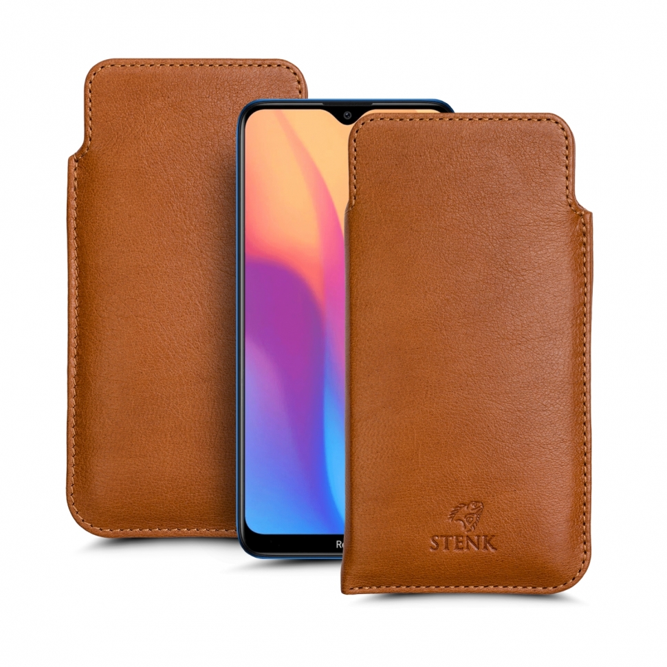

Футляр Stenk Elegance для Xiaomi Redmi 8A Camel