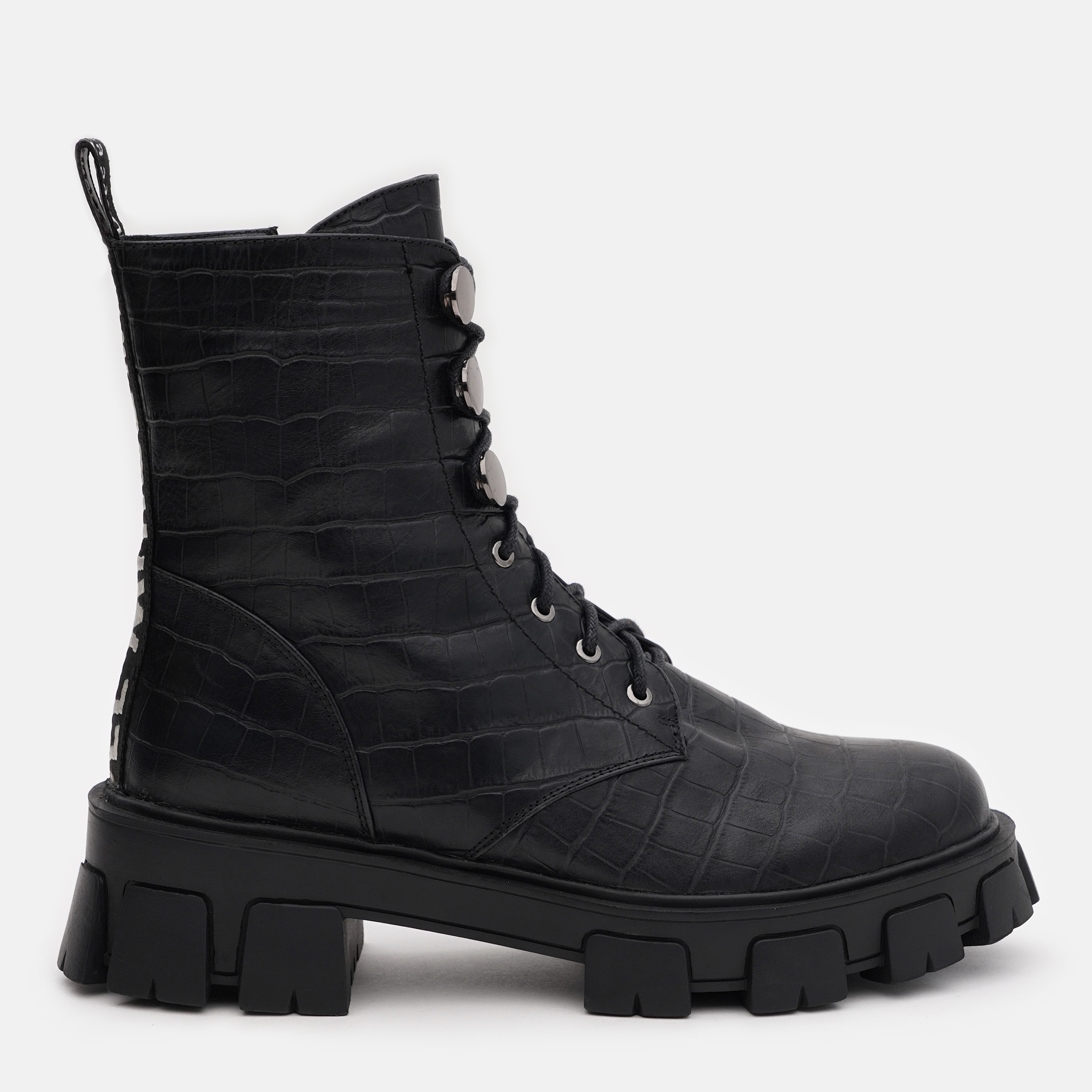 Акція на Жіночі зимові черевики високі Blizzarini Y228H-A5-C155-6J 35 22.5 см Чорні від Rozetka