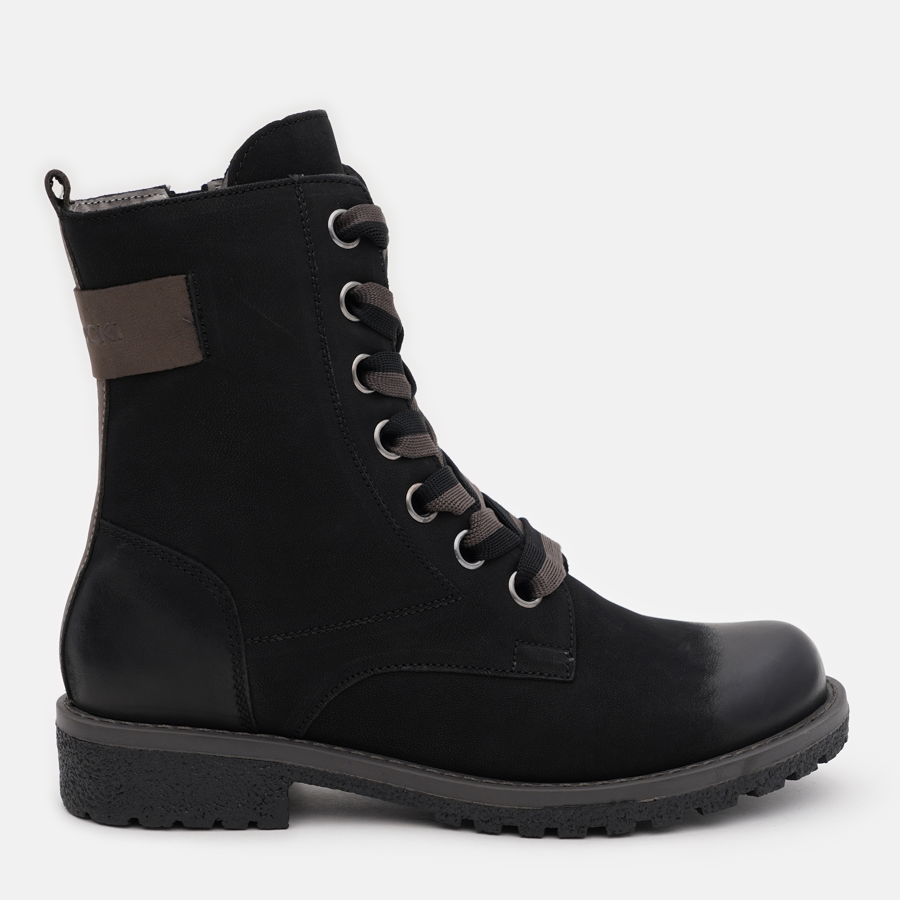 Акція на Жіночі черевики високі Lasocki WI16-GIRO-01 36 Чорні від Rozetka