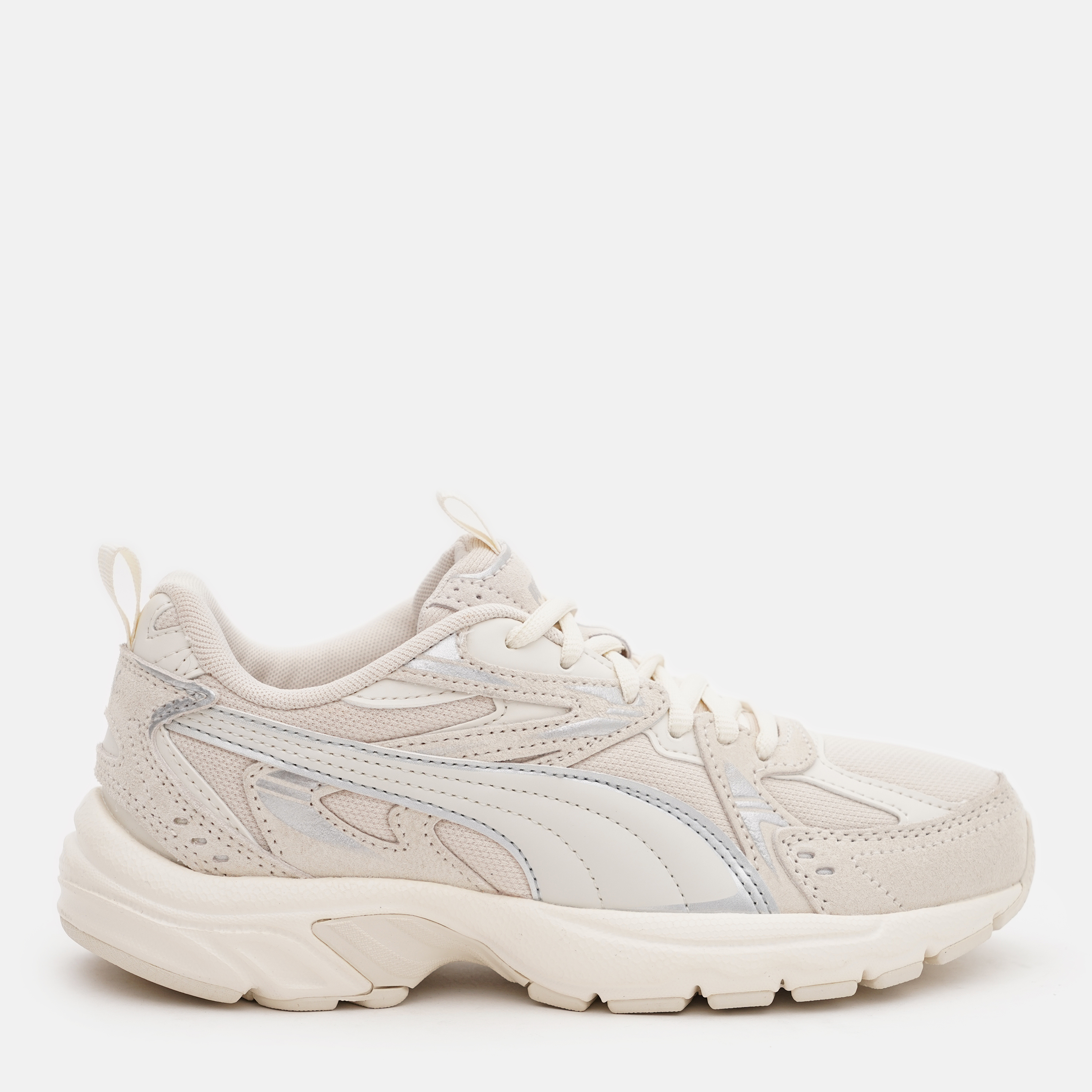 Акція на Жіночі кросівки Puma Milenio Tech Suede 39348903 38 (5UK) 24 см Alpine Snow-Vapor Gray-Frosted Ivory від Rozetka