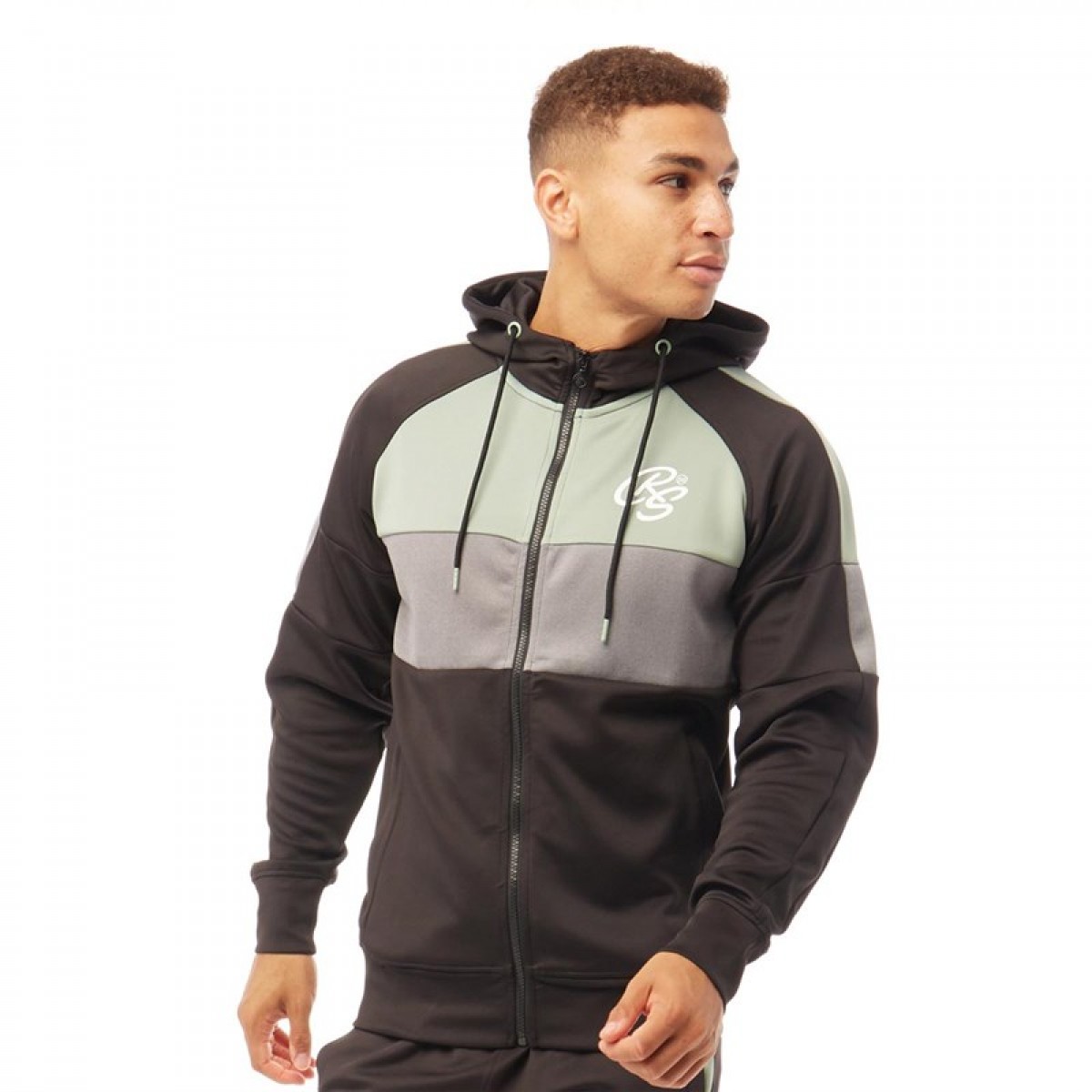 

Толстовка Crosshatch Quadrant Tricot C&S Black Black, S (44)
