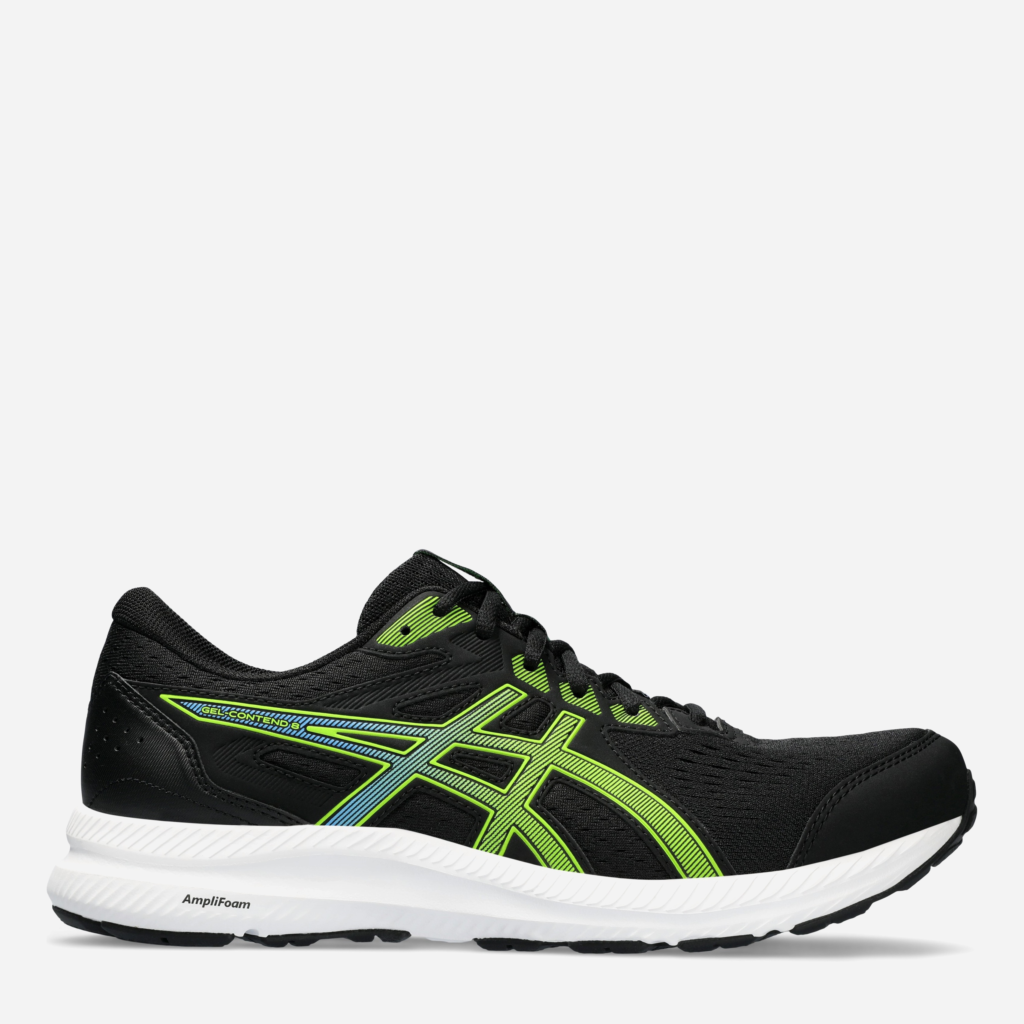 Акція на Чоловічі кросівки для бігу ASICS Gel-Contend 8 1011B492-012 43.5 (9.5US) 27.5 см Чорний/Зелений від Rozetka